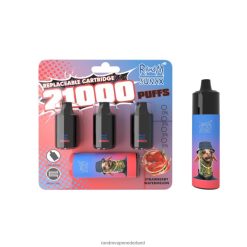 RandM Vape Nederland - RandM Sunax 21000 vervangbaar vape-apparaat voor luchtstroomregeling 1 st V8J408271 aardbei watermeloen