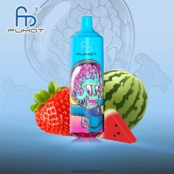 Tornado Vape Kopen Nederland - Fumot RandM Tornado 9000 pro vape-apparaat met batterij en ejuice-display versie 1 V8J408195 aardbei watermeloen